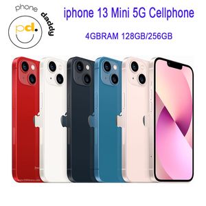 Original Apple iPhone 13 Mini 128 Go / 256 Go Mobile Phone 5G LTE Face ID NFC iOS RAM 4GB A15 BIONIC iOS Téléphone