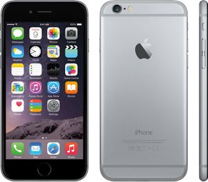 Apple iPhone 6 d'origine avec Touch ID 4,7 pouces 16 Go 64 Go Smartphone 4G LTE débloqué remis à neuf