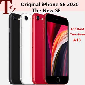 Teléfonos móviles originales Apple iPhone SE 2020th SE2 IOS desbloqueados 4,7 ''A13 Bionic 3G RAM 64/128GB ROM Hexa Core 4G LTE teléfono móvil 6 uds