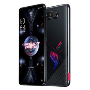 Jeu de téléphone portable d'origine ASUS ROG 5 5G 16 Go de RAM 256 Go de ROM Snapdragon 888 64MP 6000mAh Android 6,78 pouces AMOLED plein écran ID d'empreintes digitales visage NFC téléphone portable intelligent