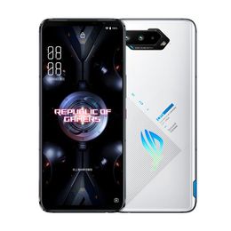 Téléphone portable d'origine ASUS ROG 5S 5G Gaming 12 Go 16 Go RAM 128 Go 256 Go 512 Go ROM Snapdragon 888+ Android 6,78 "Plein écran d'empreintes digitales ID 64,0 MP NFC 6000 mAh téléphone portable intelligent