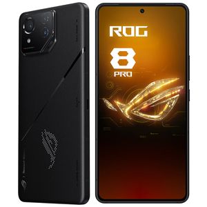 Téléphone portable de jeu d'origine Asus ROG 8 Pro 5G intelligent 16 Go de RAM 512 Go de ROM Snapdragon 8 Gen3 50MP Android 6,78 