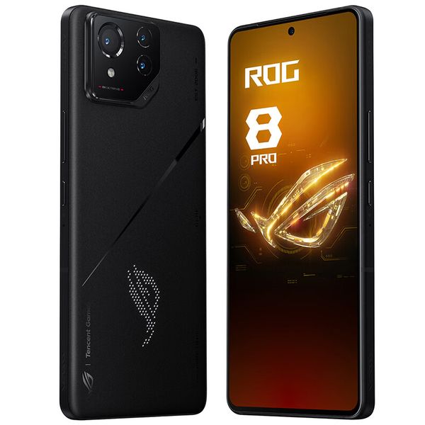 Téléphone portable de jeu d'origine Asus ROG 8 Pro 5G intelligent 24 Go de RAM 1 To ROM Snapdragon 8 Gen3 50.0MP Android 6,78 