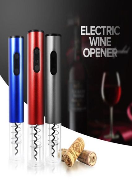 Kit de abridor de botellas de vino automático original Sacacorchos automático Abridor de vino eléctrico inalámbrico con cortador de papel de aluminio y tapón de vacío 9700122