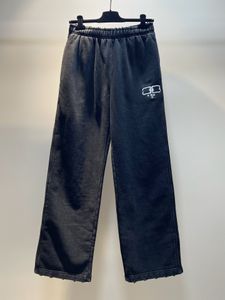 Pantalons Bale originaux étiquettes pantalons brodés Boxer coupe ample pantalons décontractés pantalons sanitaires lavés et en détresse pantalons pour hommes