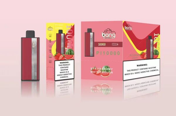 Stylo vape jetable original BANG PI 10000 Puffs 500mah Type-C rechargeable 0% 2% 3% 5% 15ml Capacité bouffée 10k Affichage numérique E Cigarette 10 Saveurs 12k 14k 15k 9000 bouffées