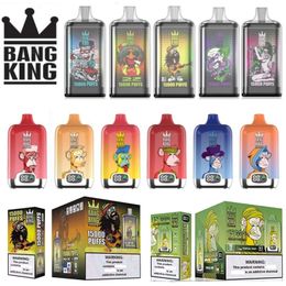Original Bangking 15000 Puffs Vape desechable 25 ml Pod precargado 20 sabores Desechable E Cigarrillo 0% 2% 3% 5% Pantalla digital Bang King 15K