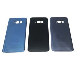 100 stks Originele Batterij Deur Back Housing Cover Glass Cover voor Samsung Galaxy S8 G950 G950P S8 Plus G955P met Adhesive Sticker