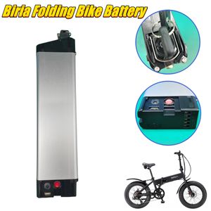 Originele Biria Series 2 Fat Tyre Folding Electric Bike Battery 36V 10.4Ah 12.8Ah 14Ah Lithium Battery 48V 10.5Ah Ebike Batterij E-Bike Battery's Pack