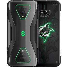 Black Shark d'origine 3 Pro 5G mobile 12 Go Ram 256 Go 512 Go Rom Snapdragon 865 Octa Core Android 7,1 pouces 64 MP Téléphone cellulaire d'empreinte digitale