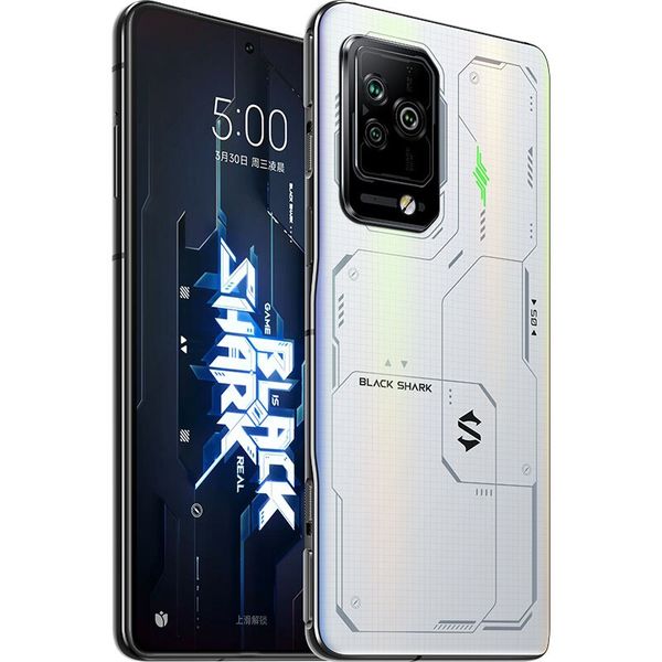 Téléphone portable d'origine Black Shark 5 Pro 5G Gaming 8 Go 12 Go de RAM 256 Go de ROM Snapdragon 8 Gen 1 Android 6,67