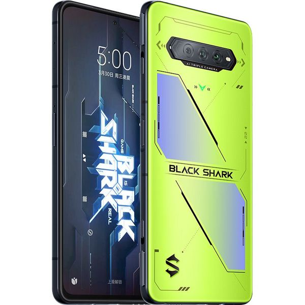 Téléphone portable d'origine Black Shark 5 RS 5G Gaming 8 Go 12 Go RAM 256 Go ROM Snapdragon 888 Plus Android 6,67 