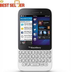 Originele BlackBerry Q5 BlackBerry OS 10.1Unclocked Mobile Telefoon 2G / 3G / 4G Network 2.0+ 5.0mp Dual-Core 2G RAM RECERNIBUTE TELEFOON