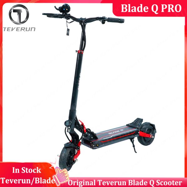 Blade d'origine Q Pro 36V 15AH Double moteur 2 * 350W MOTEUR SPEXE SPEAU 40KM / H 8.5CH CLADE Q SCOOTER ÉLECTRIQUE