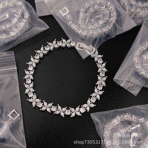 Marque originale Ma Yan Bracelet plein de diamants incrusté de haute teneur en carbone TFF célébrité lumière luxe mode femmes avancé sentiment artisanat