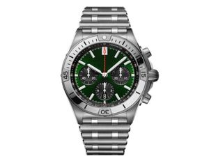 Original Brand Men Watches Classic Multifunction Raspless Steel Automatic Date Watch Business Chronograph Quartz Clock8514673