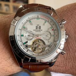 Originele Bretiling luxe herenhorloge Breightling Tourbillon chronograaf chronomat designer horloges horloge van hoge kwaliteit voor heren Montre De Luxe Dhgate nieuw