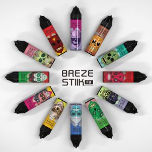 Original BREZE STIIK FIT 6000 bouffées de jus de 8ML vapes jetables rechargées cigarette électrique dosettes jetables 6000 bouffées de vapes