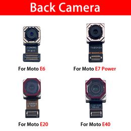 Caméra d'origine pour Moto E40 E20 E6S E6 E7 Power Plus Macro profondeur largeur principal Big Back Cable flex