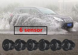Sistema de detector de estacionamiento de automóviles original 6 Monitor de sensor ciega Ops Sistema de seguridad OBD Parktronic 360 Estacionamiento para Auto Toyot A