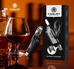 Original cavalier Glass NC Pipa para fumar Bobina de cuarzo Kit de inicio de voltaje variable para dab rig bong vs Seahorse vaporizador de hierba seca pluma de cera