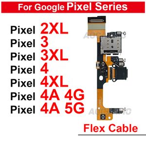 Dock du chargeur d'origine pour Google Pixel 2 3 4 XL 2XL 3XL 4XL 4A 4G 5G Port de chargement USB Port Flex Cable Remplacement