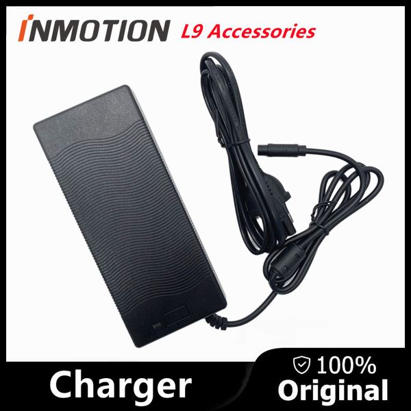 Chargeur d'origine pour INMOTION L9 Kickscooter Scooter électrique intelligent 63V li-on chargeur de batterie accessoires d'alimentation