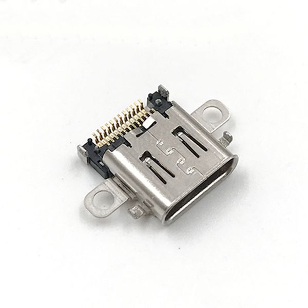 Puerto de carga original Conector de toma de corriente Conector de cargador tipo C para Switch Consola NS DHL FEDEX EMS ENVÍO GRATIS