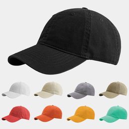 Originele klassieke low profile katoenen hoed mannen dames honkbal cap papa hoeden verstelbare ongeconstrueerde gewone pet