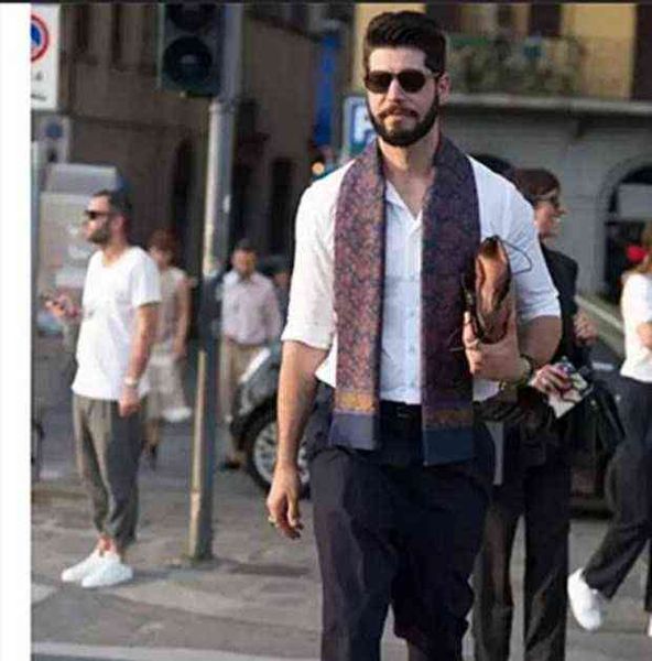 Chemise à manches longues en coton coupe slim pour hommes européens et américains de conception originale chemise à col carré blanc à revers de rue britannique L220704