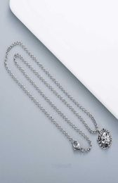 Collier de luxe de design original Classic Classic Double G Silver Lion Head Valentine039s Gift Straight Jewelry Designer Pendant 2791724