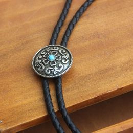 Origineel ontwerp Western Cowboy Bolo Ties Alloy Bolo Tie For Men Personality Neck Tie Fashion Accessoire 240423