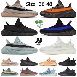 Originele designer loopschoenen sneakers zout leisteen stalen grijs grijs graniet beige zwart rood bot mx haver lampje oogverblindende blauwe platte trainers joggen lopers