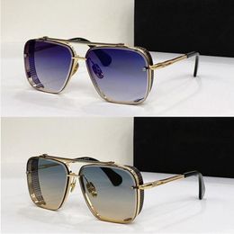 Lunettes de soleil Suncloud originales pour hommes, célèbres lunettes de marque de luxe rétro à la modeMACH-SEVEN MACH-SIX LIMITED Mach Six 186w