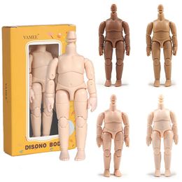 Originele Disono Ddf 10Cm Lichaam Pop Japanse Bjd Voor Gsc Klei Hoofd 1 12bjd Ob11 Gezamenlijke Vervanging Hand set 240313