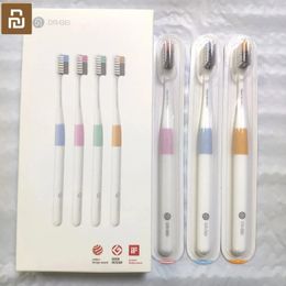 Originele Dr.Bei -tandenborstel voor YouPin Smart Home Family Pack Paren betere borsteltandborstel inclusief reisdoos 4 kleuren 240411