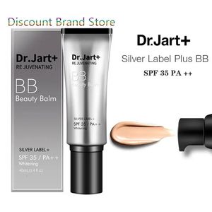Originele Dr. Jart Verjongende BB Beauty Balm Silver Label SPF 35PA Whitening Foundation Creëer natuurlijke naaktmake-up 40 ml 240228
