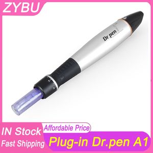 Originele Dr Pen Ultima A1C Microneedling Pen 6 Snelheden Met 2 PCS Cartridges Vervangende Huidverzorging Aanscherping MTS Tool Facial Meso Therapie Derme Pen