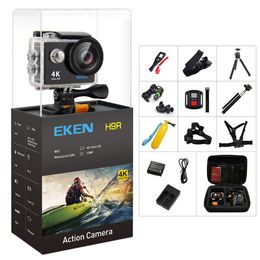 Originele EKEN H9 / H9R Action Camera 4K Ultra HD 1080P / 60FPS Mini Helm CAM WIFI 2.0 "170D Waterdichte sportcamera