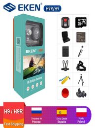 Originele Eken H9R Action Camera Ultra HD 4K 30fps WiFi 20quot 170D onderwater Waterdichte Cam Helmet Vedio Go Sports Pro kwam 3767931