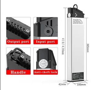 Originele Elektrische Fiets 48v 52V 10.4ah 12.8ah 14ah 17.5ah vouwfiets batterij voor mate x ebike batterijen 350w-1000w motor Voor Samebike LO26 20LVXD E-Bikes goed