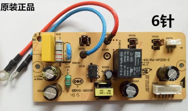 Carte d'alimentation pour autocuiseur électrique d'origine, circuit imprimé de commande MY-KG-PW-XP200-E, carte principale/6 broches