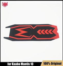 Tapis rouge en silicone électrique d'origine pour Kaabo Mantis 10 kickscooter Black Foot Pad Sticker Accessories2701393