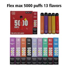 Filex 5000 Puffs original 650mAh E CIGROS CIRCETOS Dispositivo precargado Vapor desechable Autorizado 17 Colores en stock Bang Vape Bar Iget Bar Vapsolo