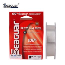 Originele Vislijn Red Label 6LB-12LB 100% Fluorocarbon Vislijnen 240108