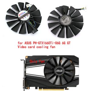 Originele voor ASUS STRIX PH-GTX1660Ti-O6G 6G GT GTX1660TI RTX2060 Grafische Videokaart fan FDC10U12D9-C PLD10010B12HH