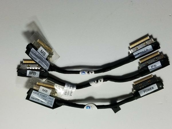 Original para dell Alienware 15 R2 17 R2 AAP20 CABLE DE ALIMENTACIÓN DC020022F00 led lcd lvds pantalla video cable plano