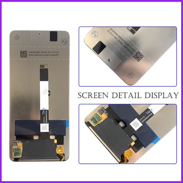 Original para Xiaomi POCO X3 LCD Digitizador de pantalla táctil para POCO X3 Pro NFC LCD Reemplazo M2007J20CG Pantalla de reair