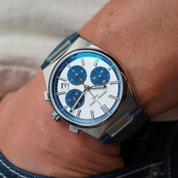 Originele Frederique Constant Mens Luxury Watch Highlife Chronography Designer Movement horloges van hoogwaardige horloges voor mannen Montre de Luxe Dhgate nieuw