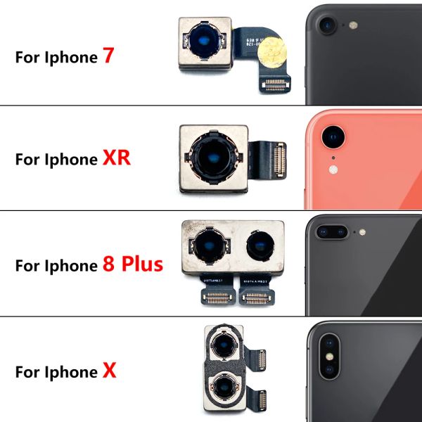 Flex de caméra frontale d'origine pour iPhone 7 8 plus x xr xs Capteur de proximité maximum Caméra arrière Caméra flex